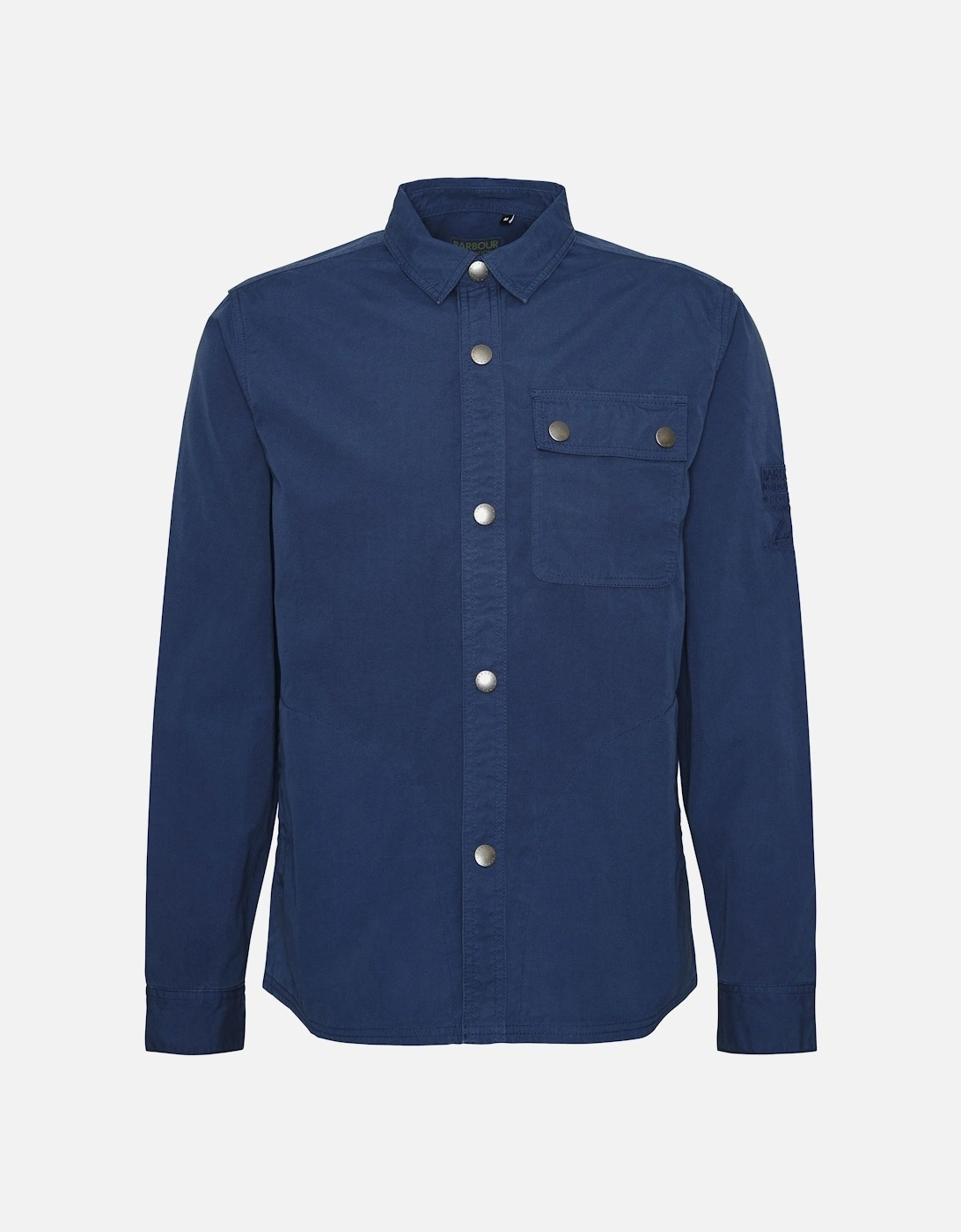 Steve McQueen Pigment Overshirt Washed Cobalt, 5 of 4