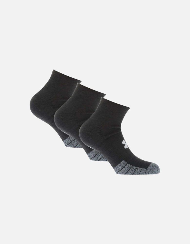 UA Heatgear 3-Pack Low Cut Socks