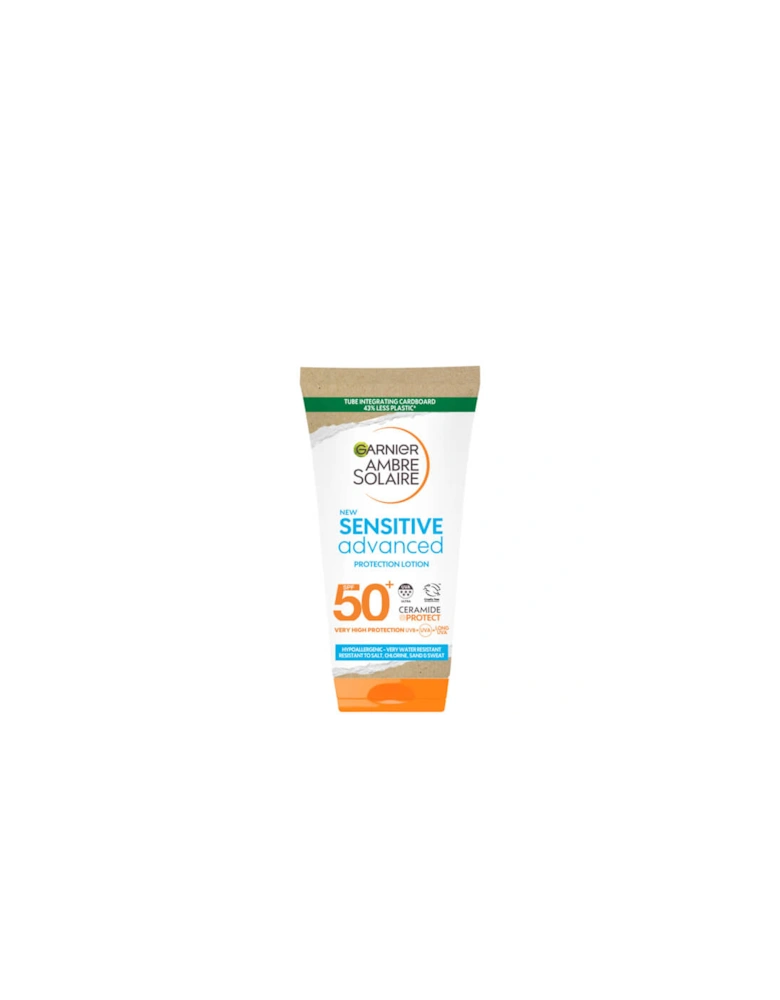 Ambre Solaire Mini Sensitive Hypoallergenic Sun Protection Cream SPF50 50ml - - Ambre Solaire Sensitive Sun Cream SPF 50+ 50ml Travel Size - Sorna