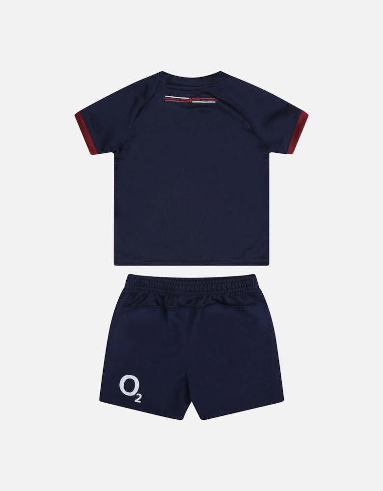 Baby 23/24 Alternate England Rugby Replica T-Shirt & Shorts Set