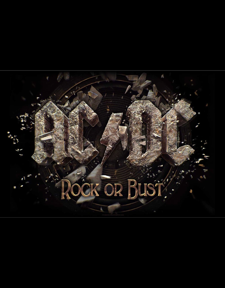 Rock Or Bust Polyester Poster
