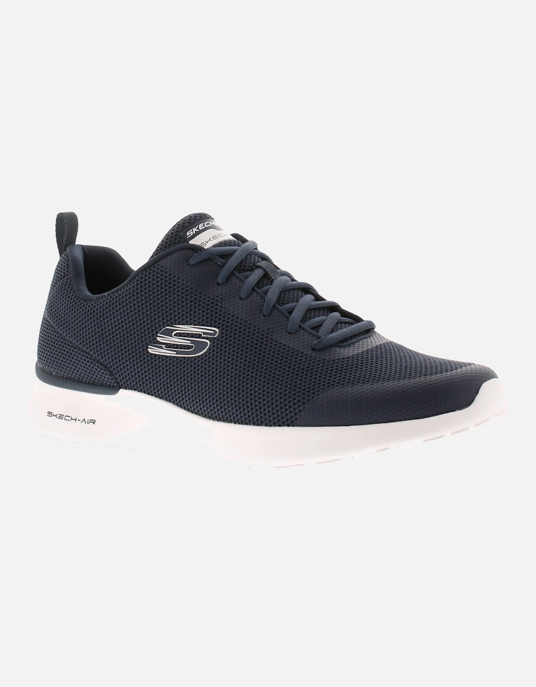 Mens Trainers Skech Air Dynamight Lace Up navy UK Size, 6 of 5