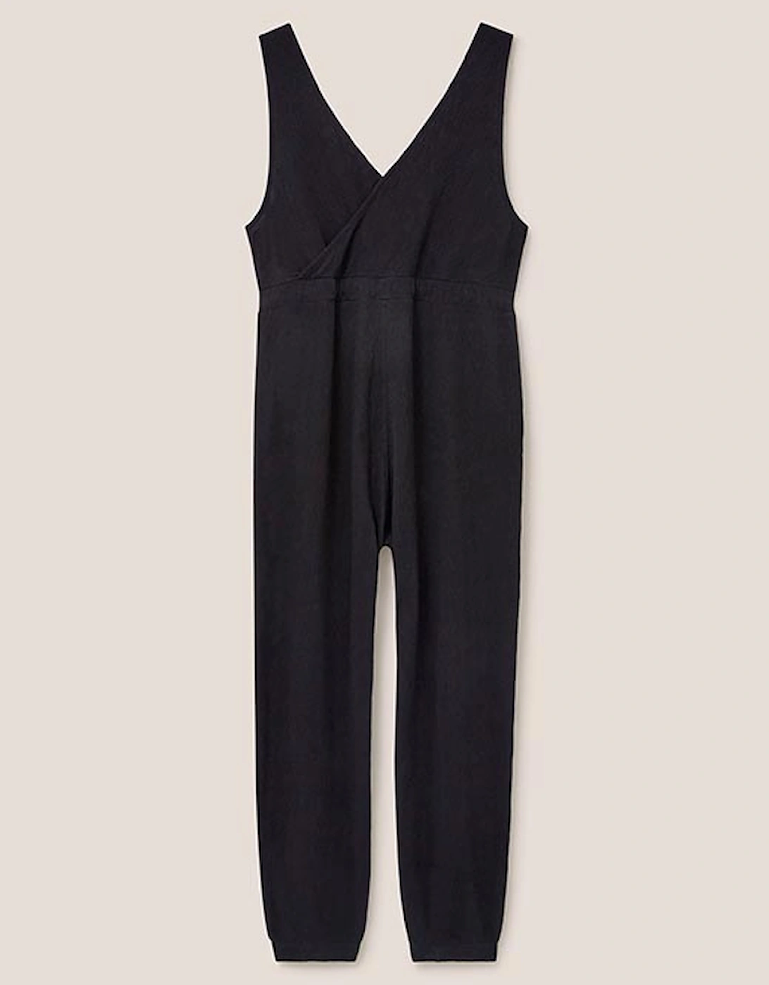 Women's Lainey Jersey Jumpsuit Pure Black