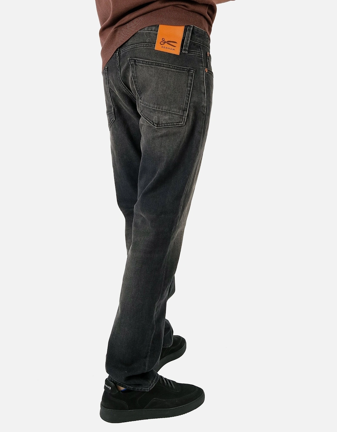 Ridge straight Stretch Washed Black Jean