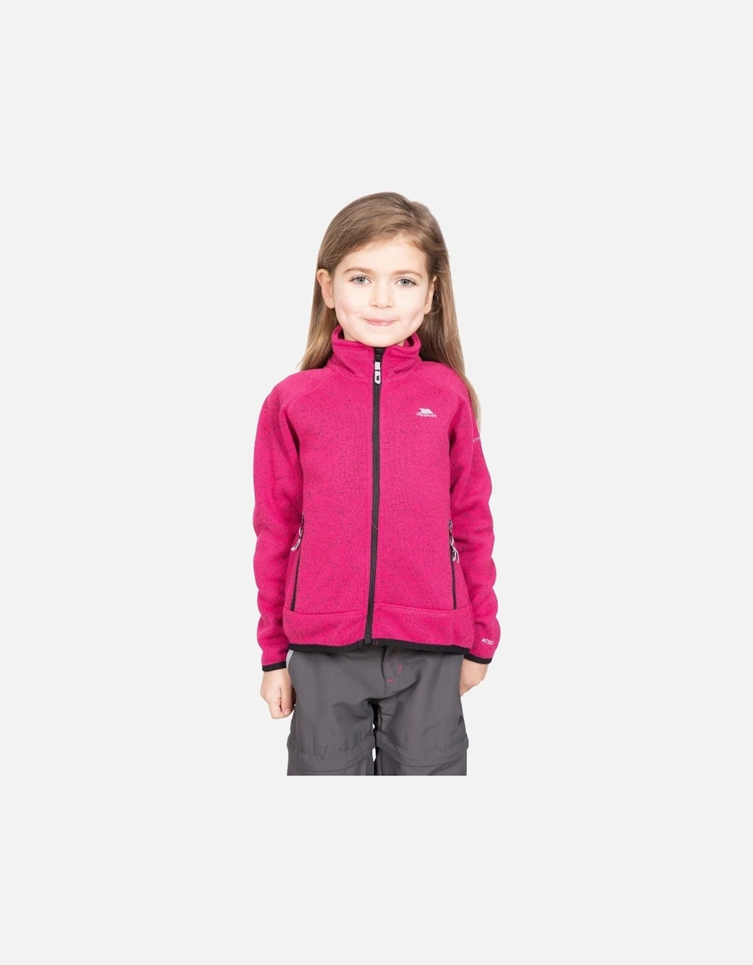 Childrens Girls Rilla Full Zip Fleece Jacket