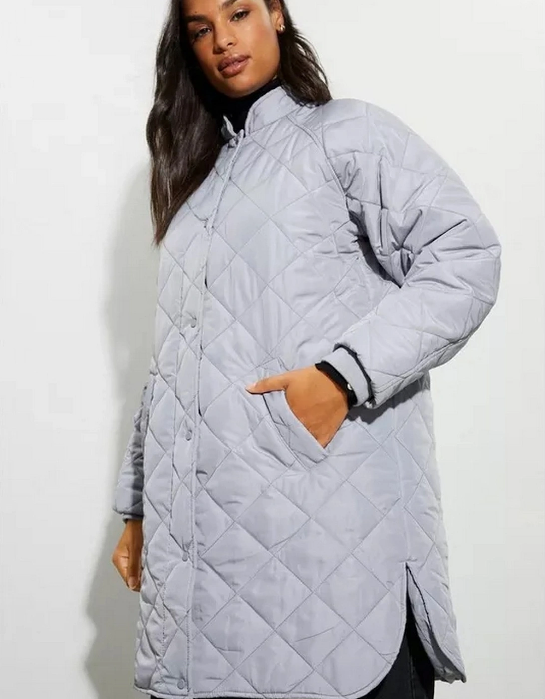 Womens/Ladies Lightweight Longline Padded Jacket