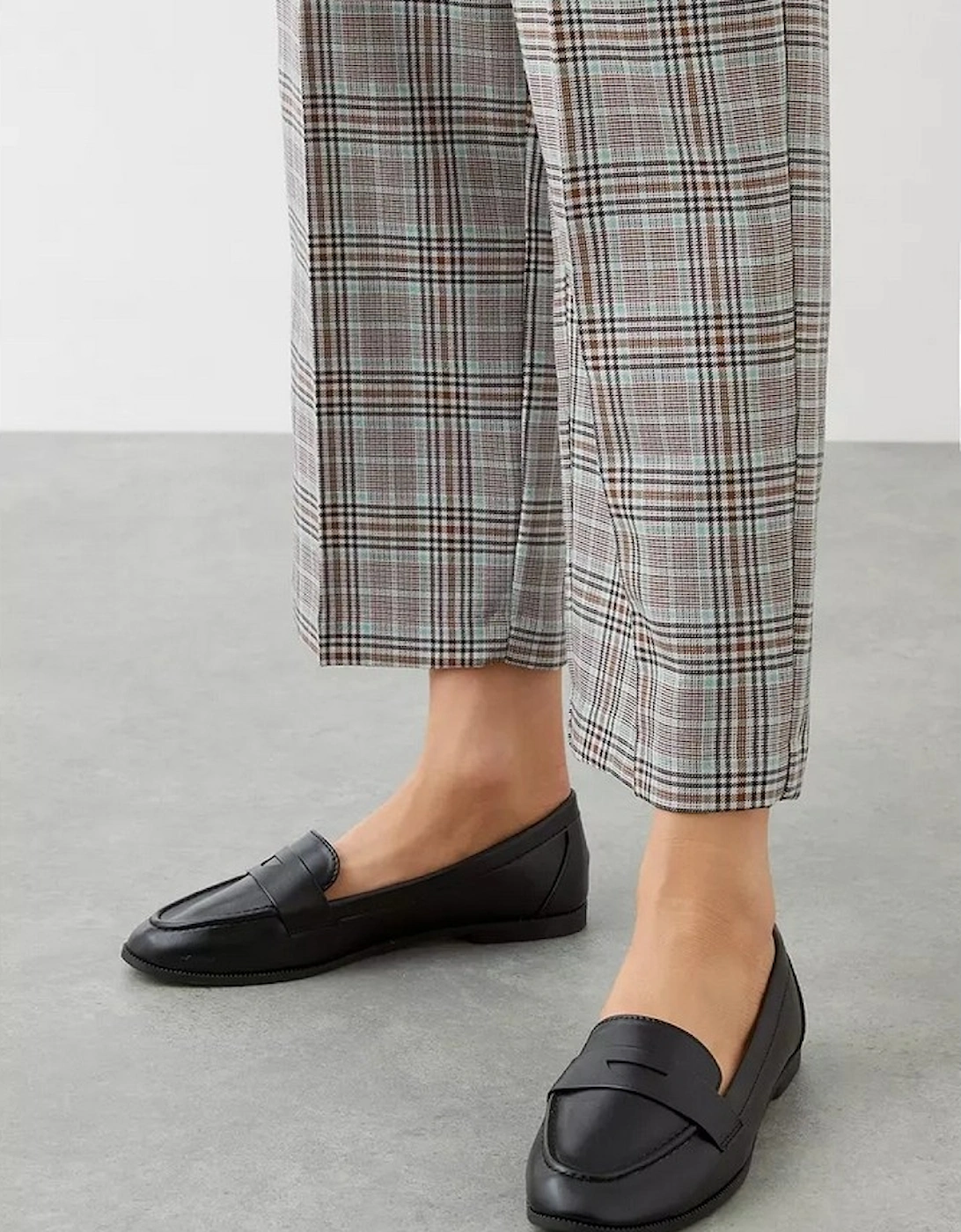 Womens/Ladies Lana Penny Strap Wide Loafers