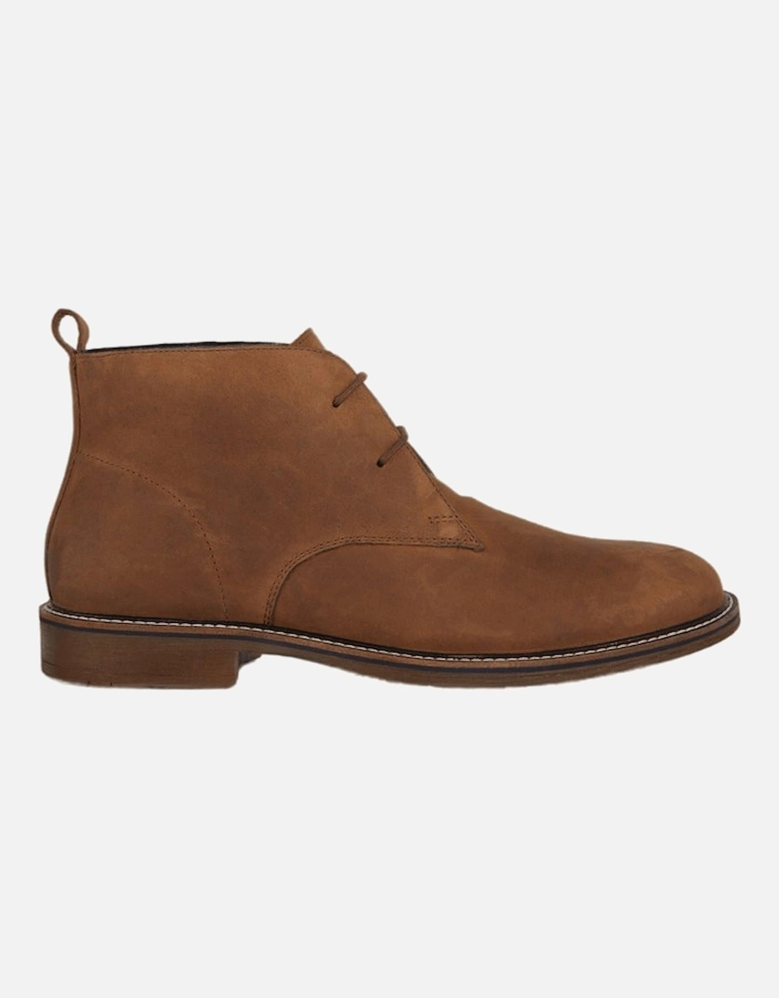 Mens Heritage Leather Chukka Boots, 4 of 3
