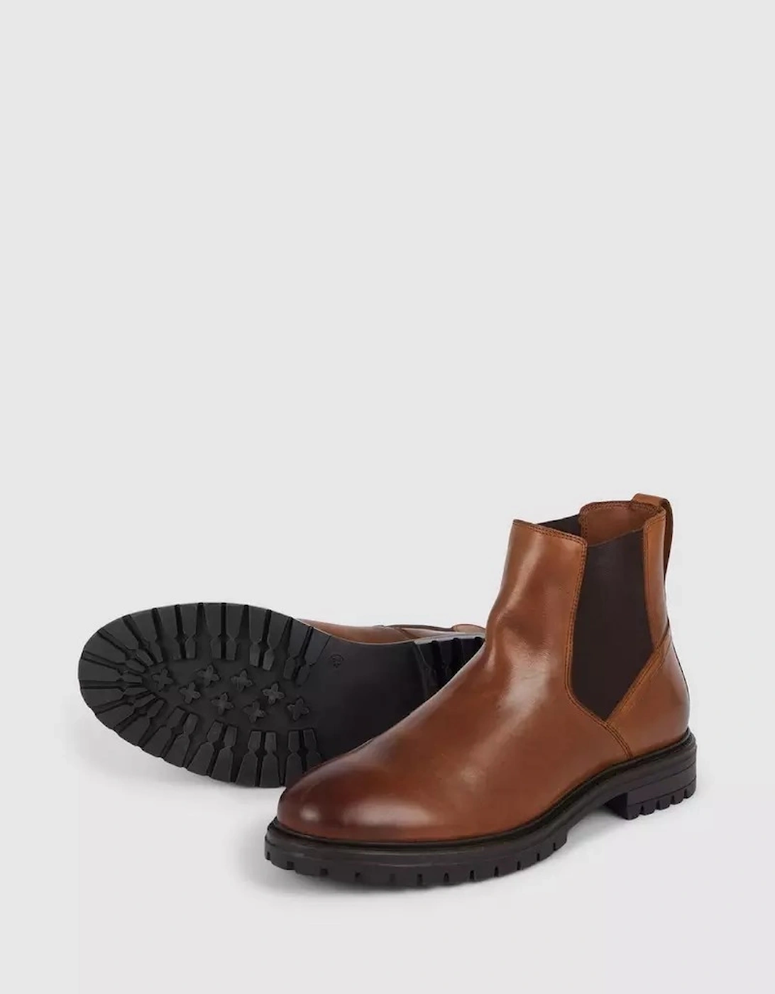Mens Premium Leather Chelsea Boots