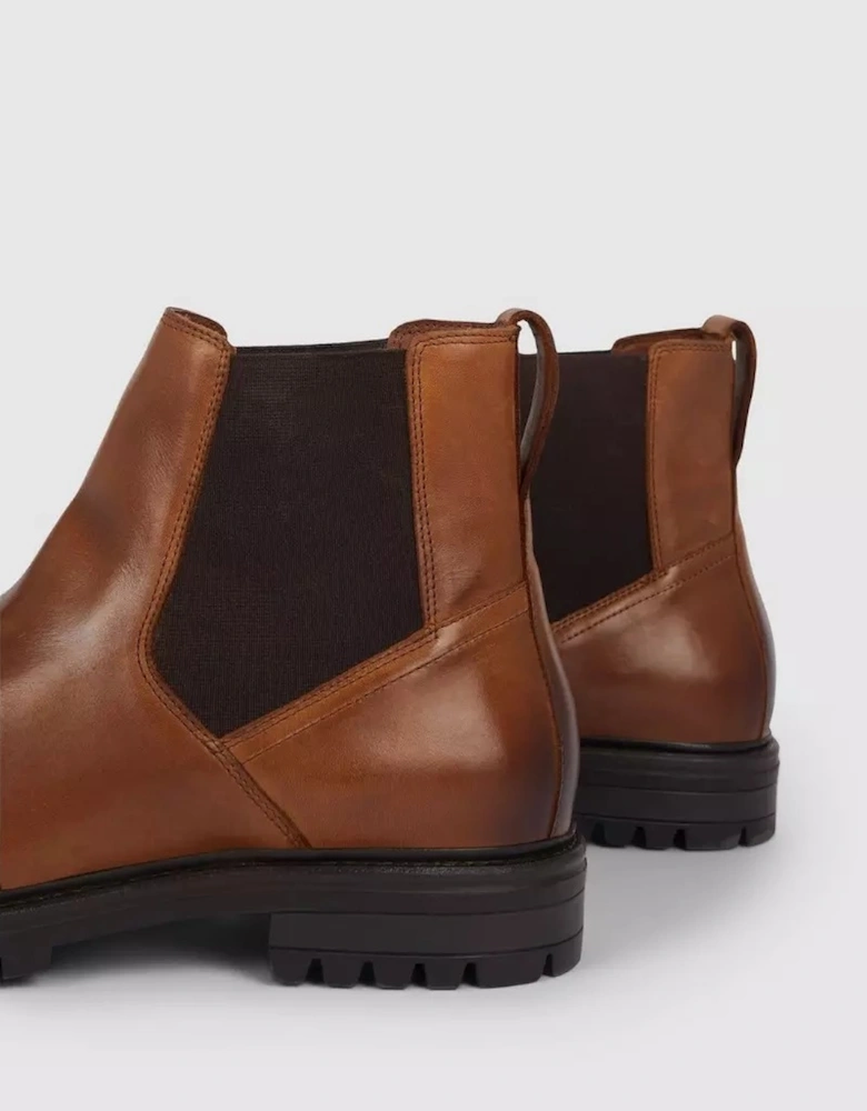 Mens Premium Leather Chelsea Boots