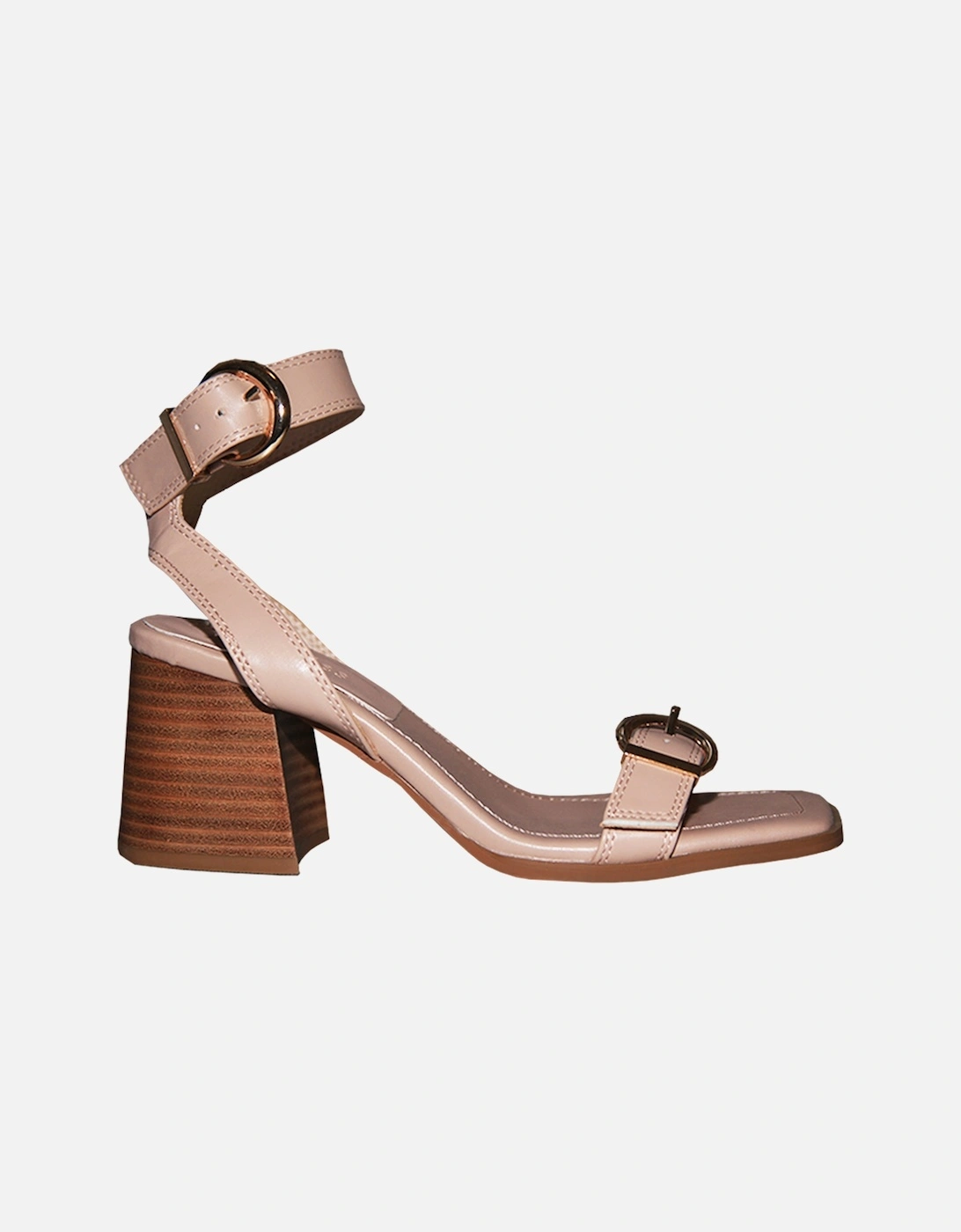 Womens/Ladies Daphne Buckle Detail Sandals, 3 of 2