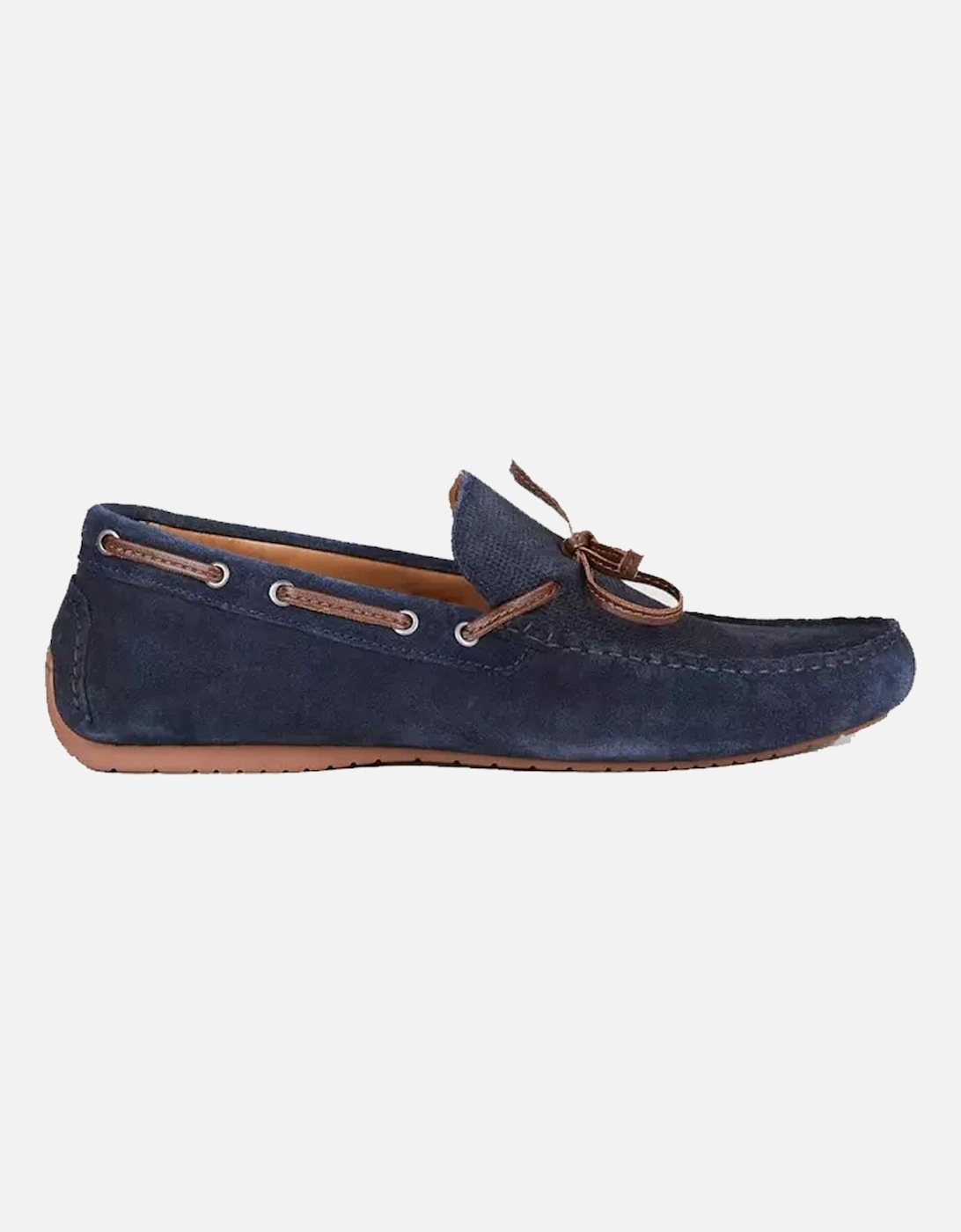 Mens Maddox Suede Loafers, 5 of 4