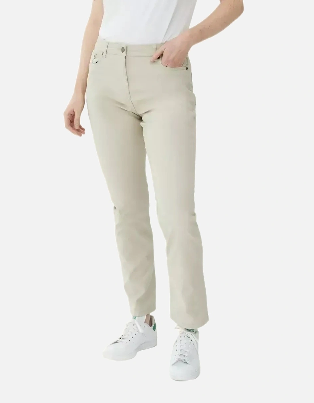 Womens/Ladies Stretch Trousers, 6 of 5