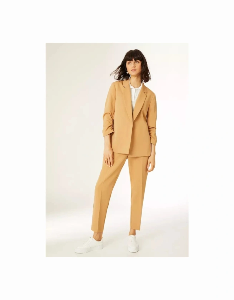 Womens/Ladies Ruched Tailored Blazer