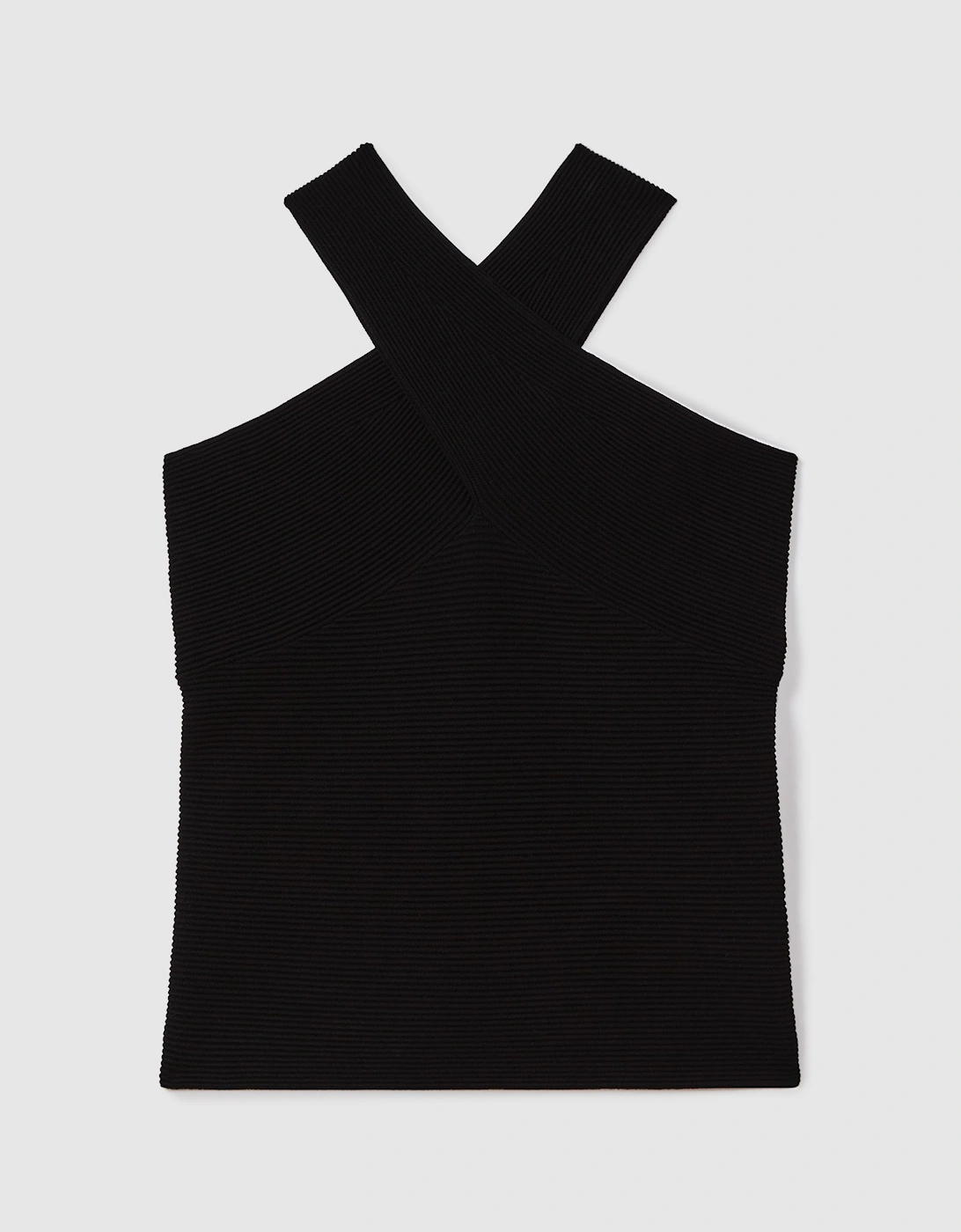 Ribbed Cross-Over Vest, 2 of 1