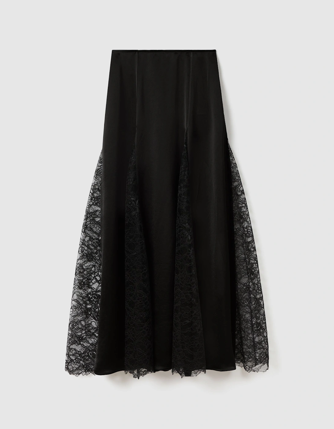 Anna Quan Satin Lace Maxi Skirt, 2 of 1