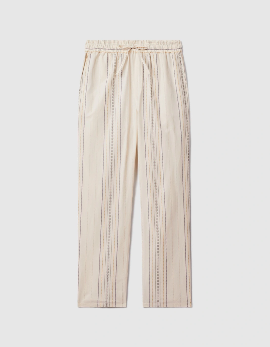 Les Deux Cotton Embroidered Trousers, 2 of 1