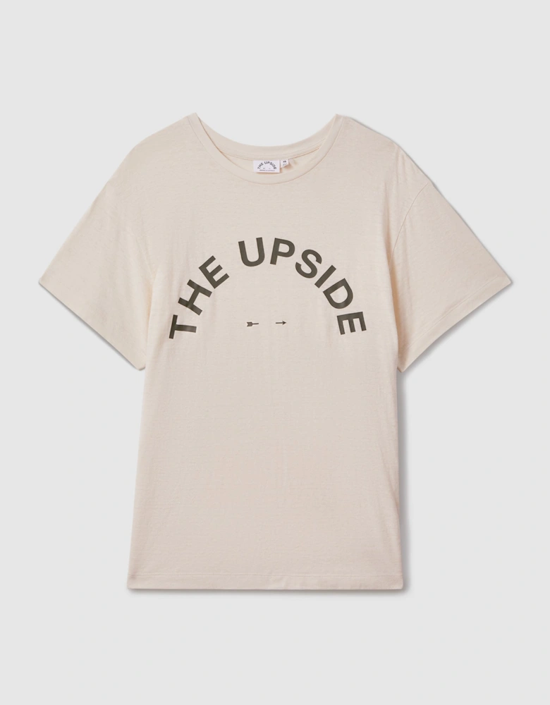 The Upside Marled Crew-Neck T-Shirt