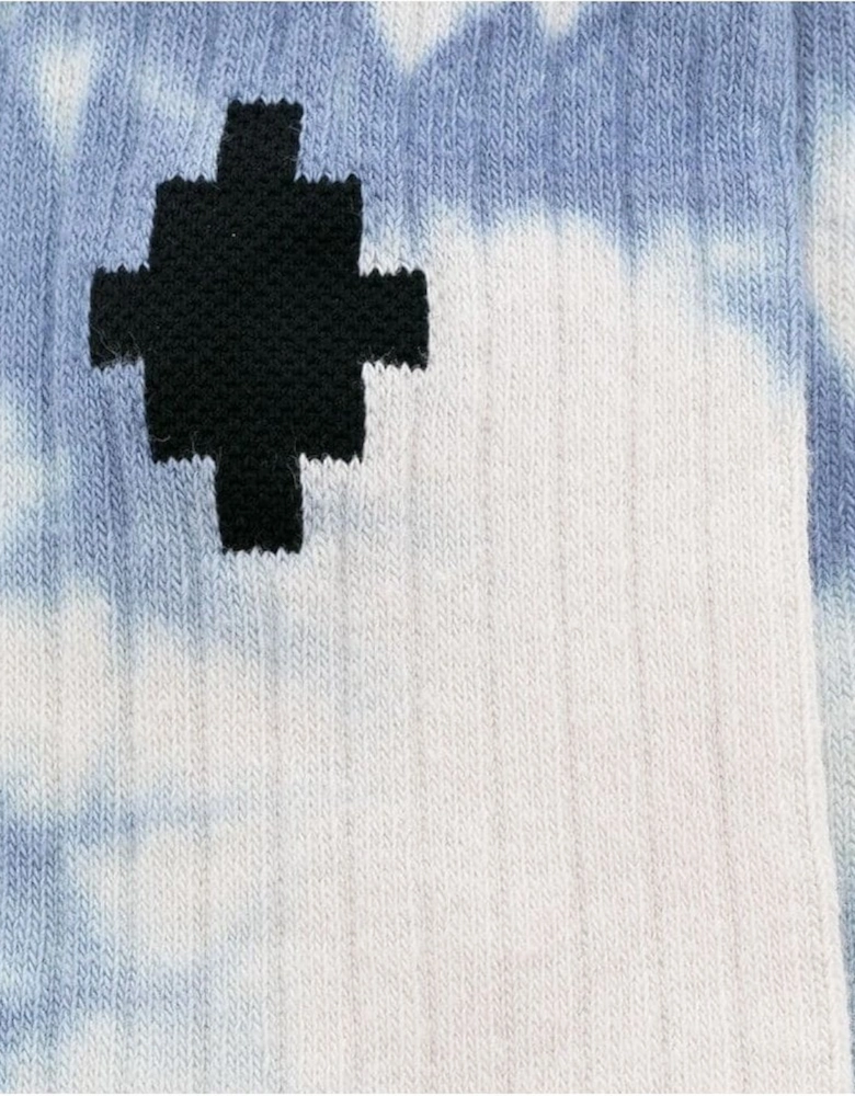 Men's Cross Socks Tie-Dye