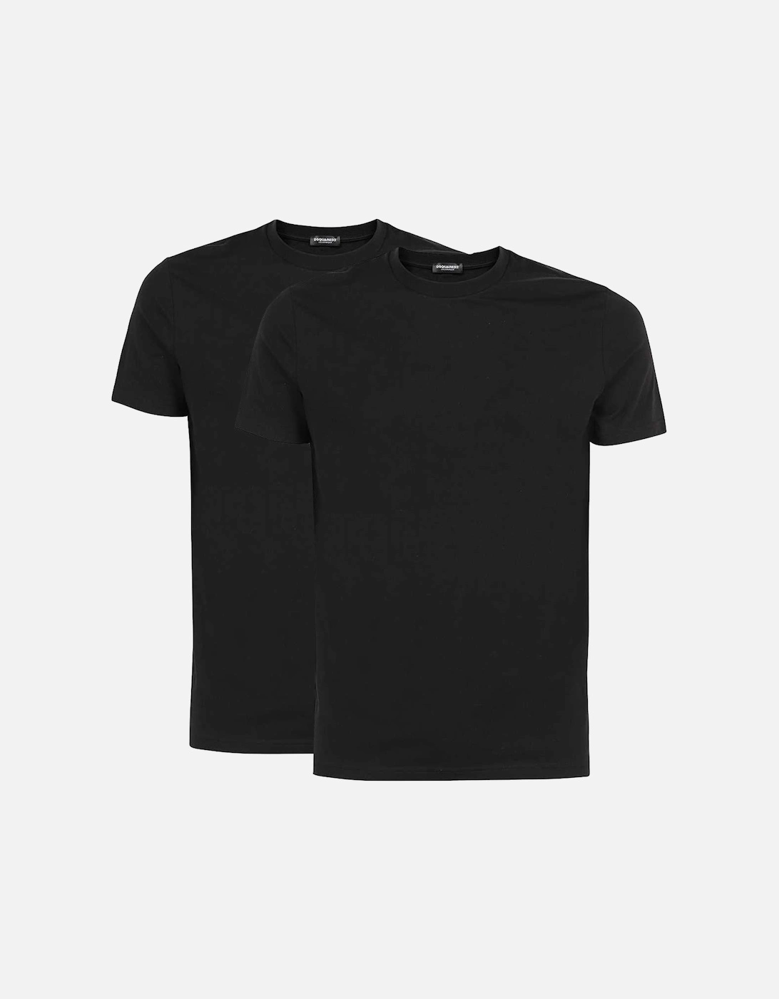 Men's Underwear T-Shirt Twin Pack Black, 5 of 4