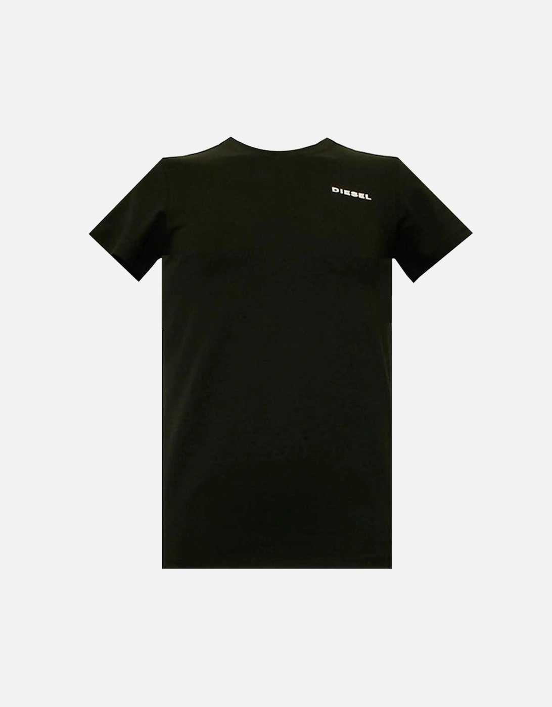 Mens Logo Print T-shirt in Black, 2 of 1
