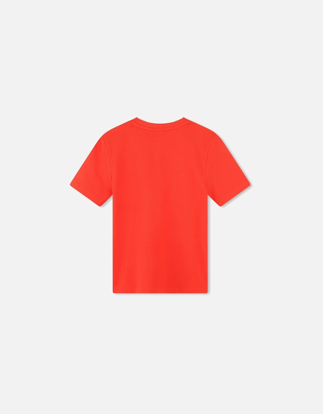 BOYS BRIGHT RED T SHIRT