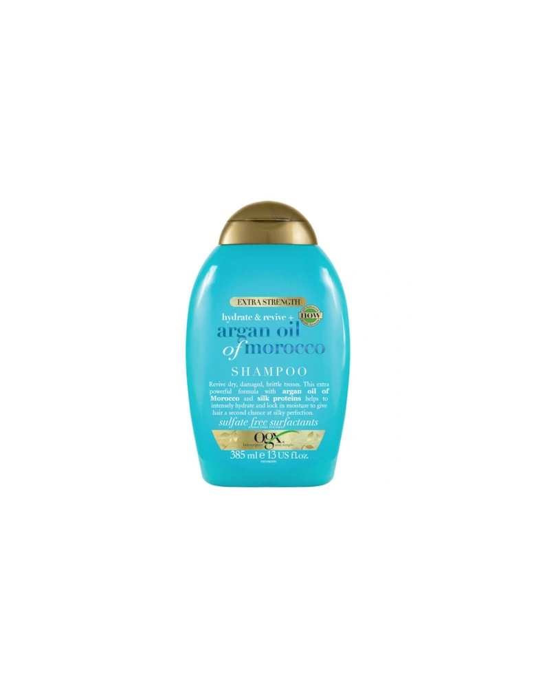 Hydrate & Revive+ Argan Oil of Morocco Extra Strength Shampoo 385ml