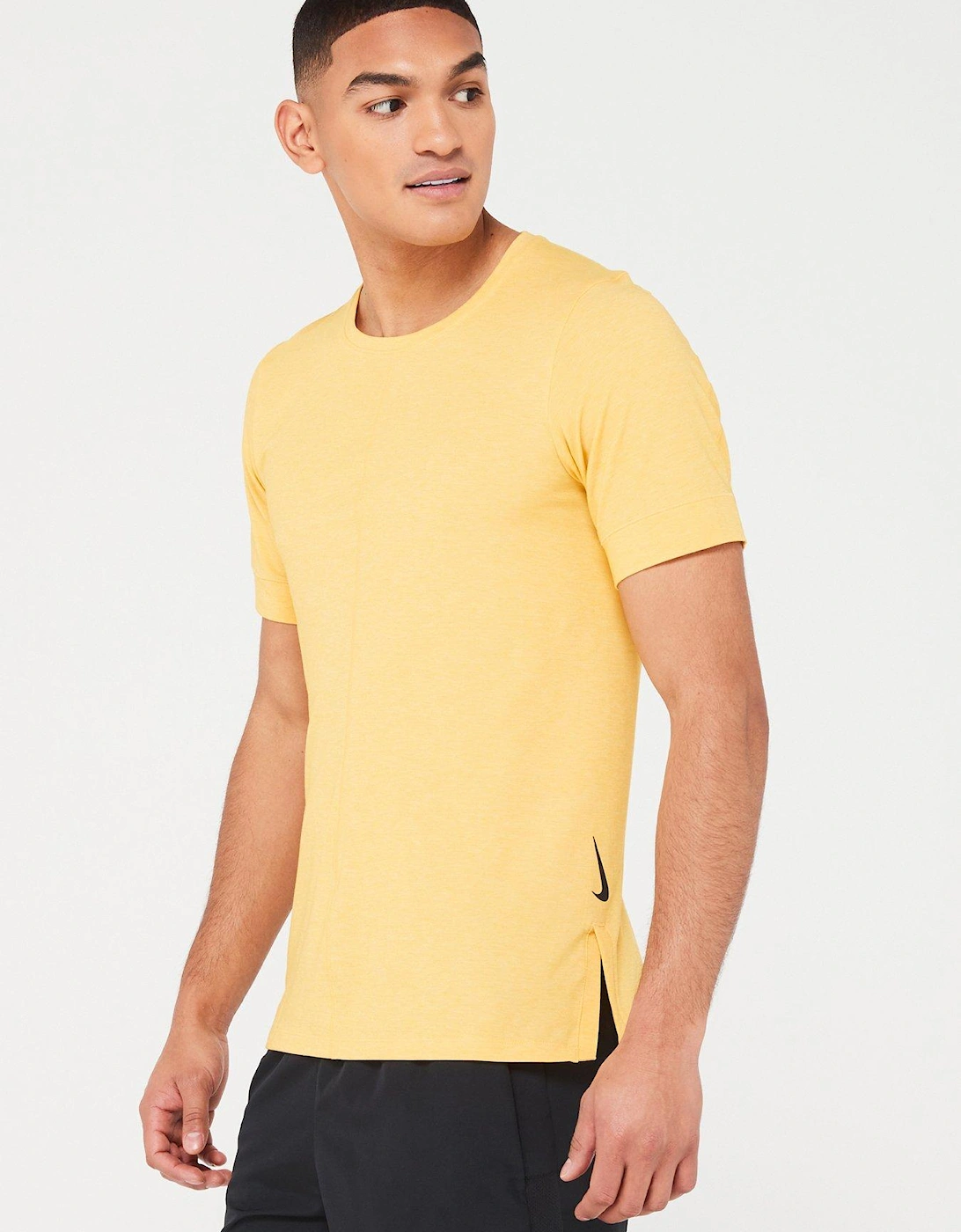 Train Dri Fit Yoga T-shirt - Yellow, 5 of 4