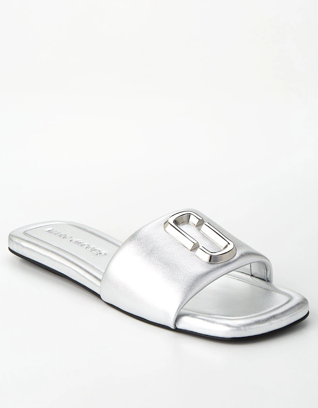 The J Marc Metallic Sandal - Silver, 2 of 1