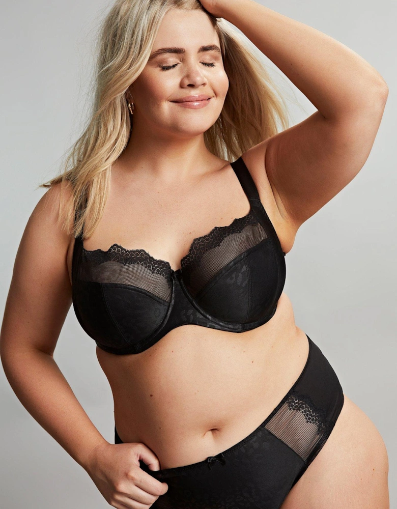 Esme Balcony Bra - Black