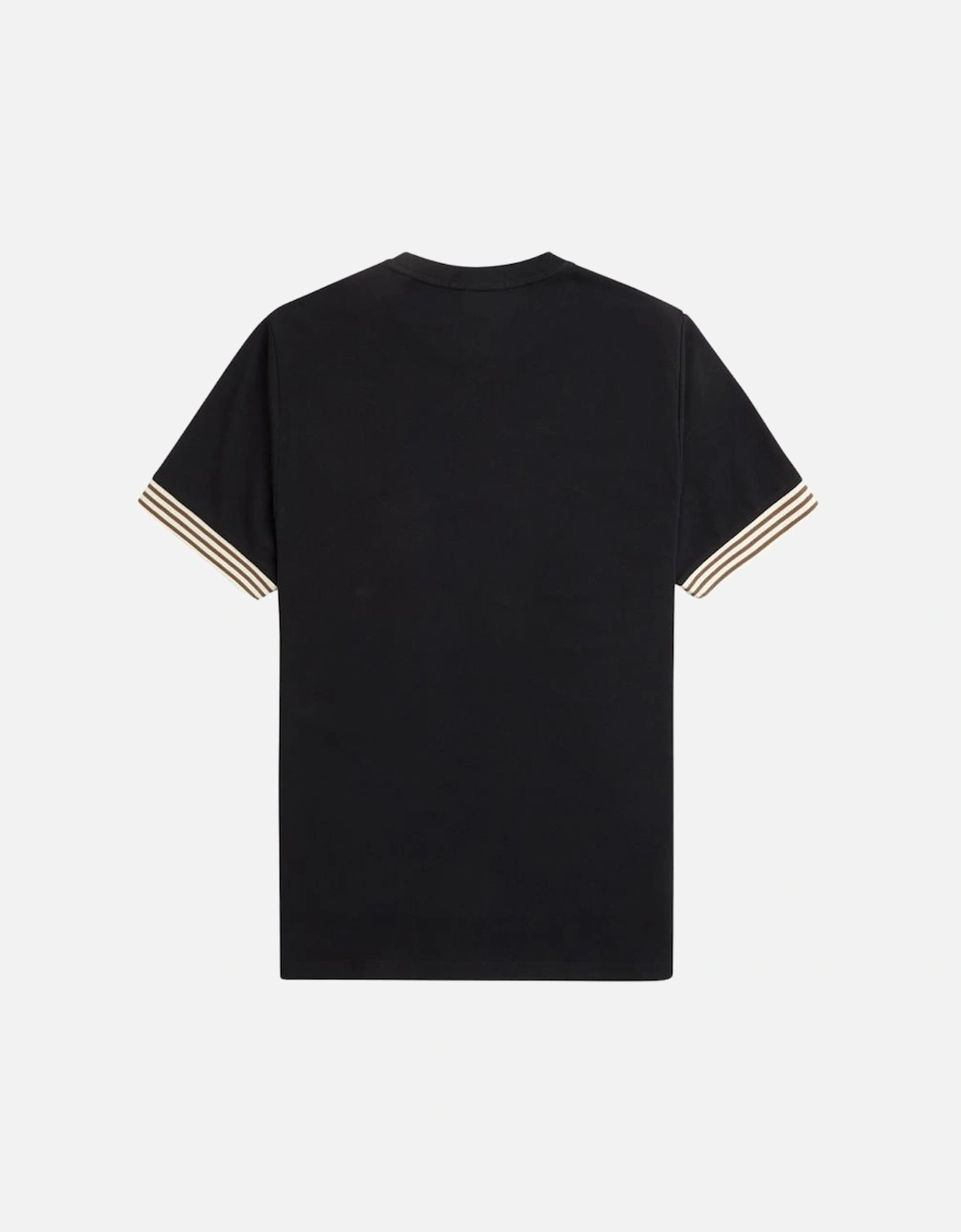 FP Striped Cuff T-Shirt - Black