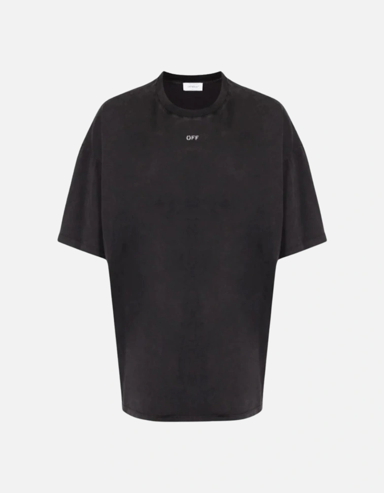 St Matthew Oversized Black T-Shirt