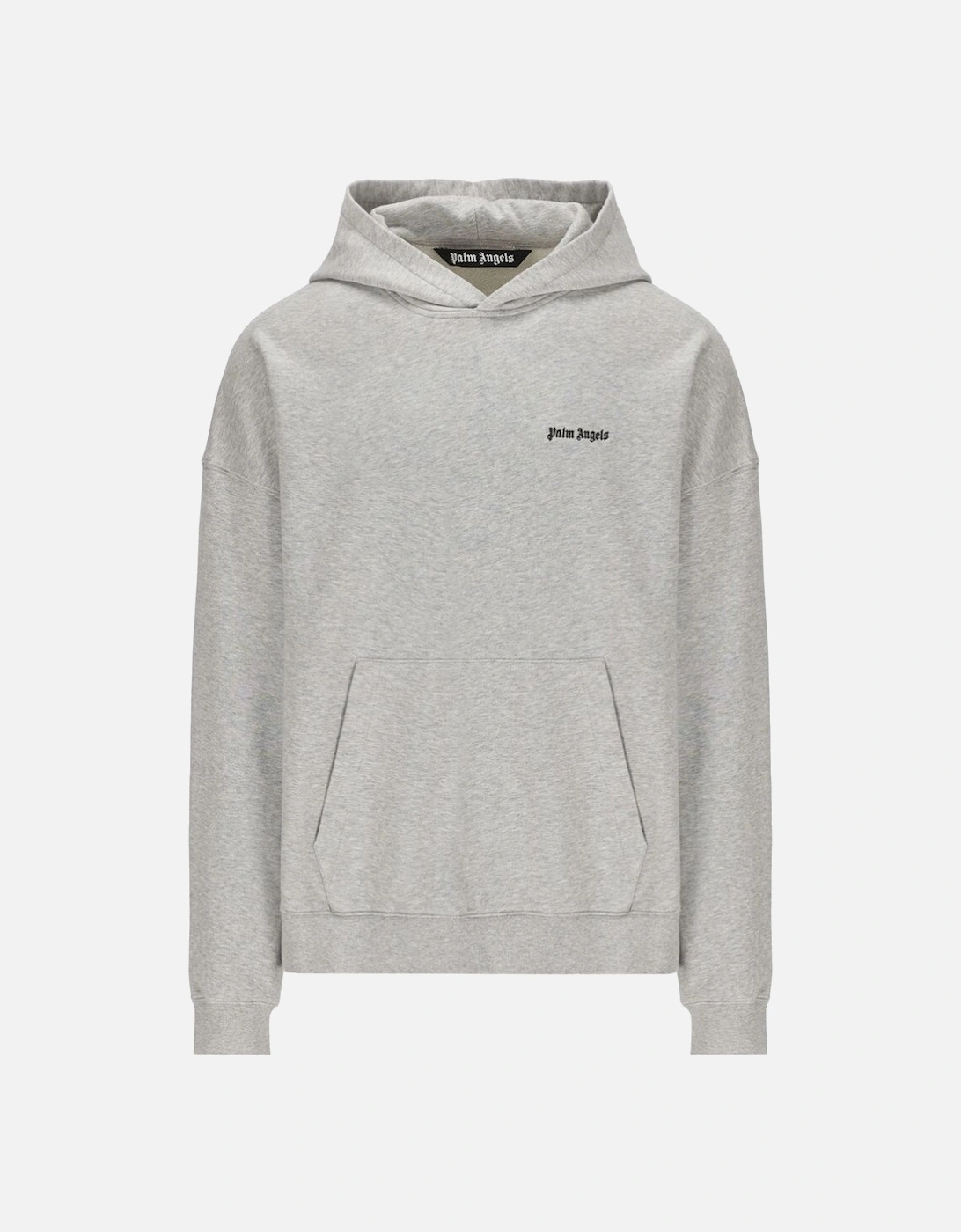 Embroidered Logo Grey Hoodie, 3 of 2