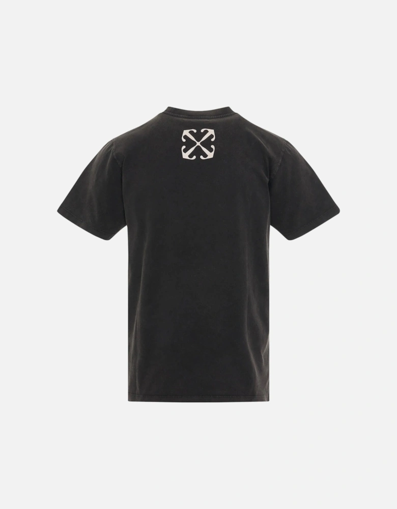 Bacchus Slim Fit Black T-Shirt