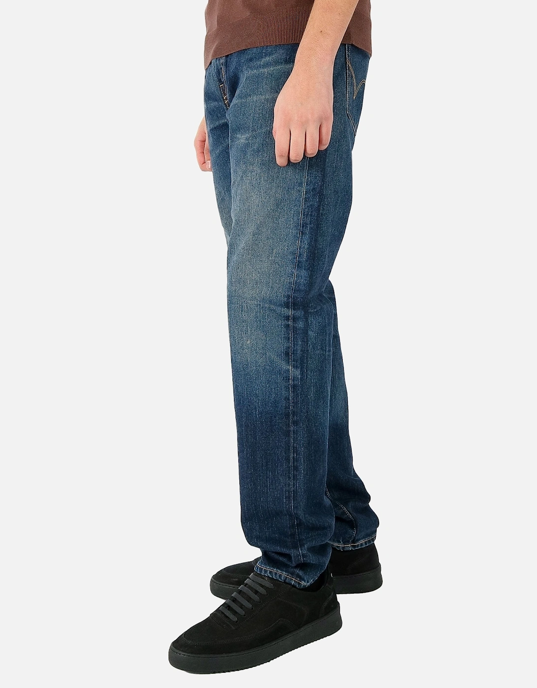 Regular Tapered Mid Wash Stretch Jean, 5 of 4