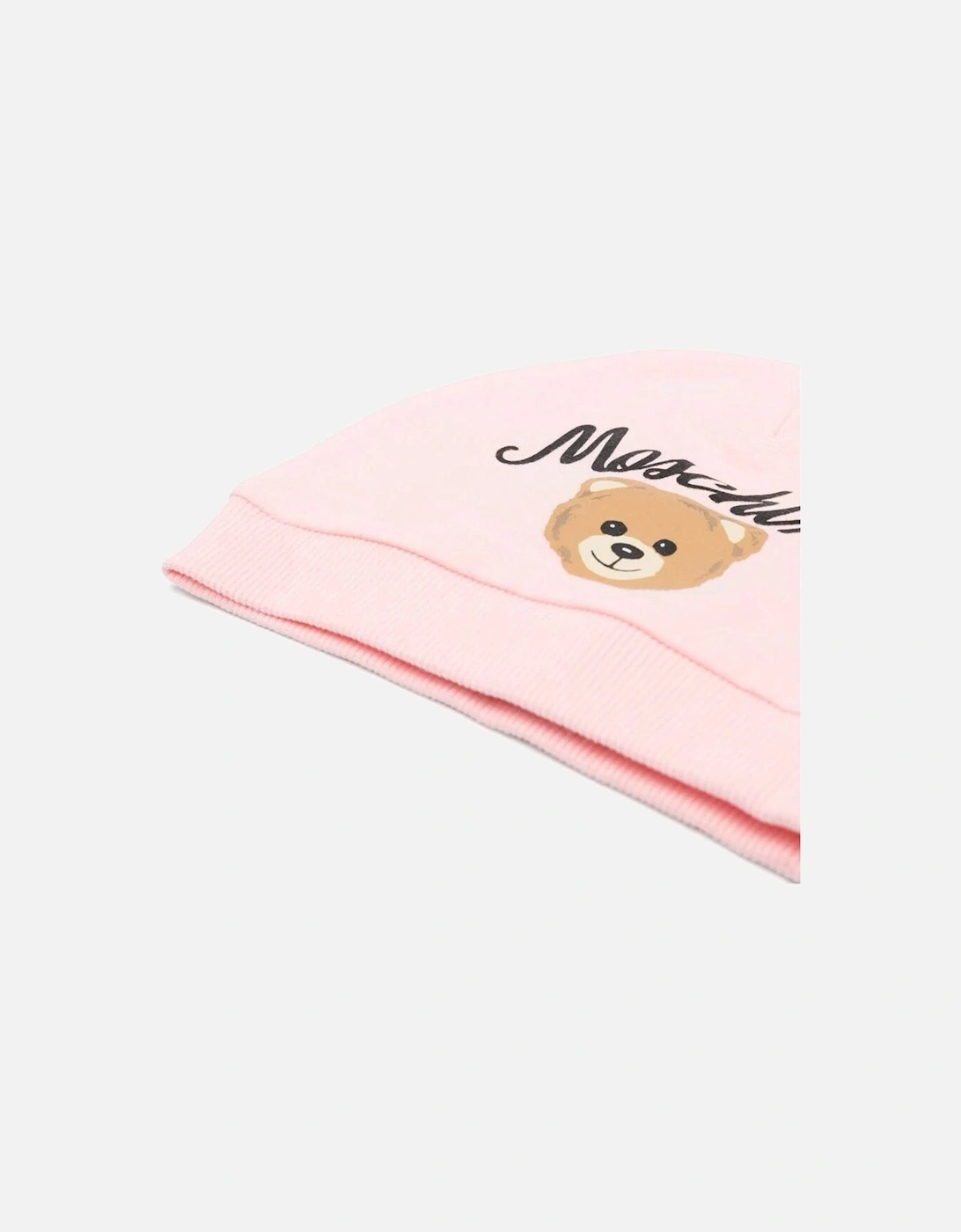Baby Girls Teddy Logo Hat in Pink