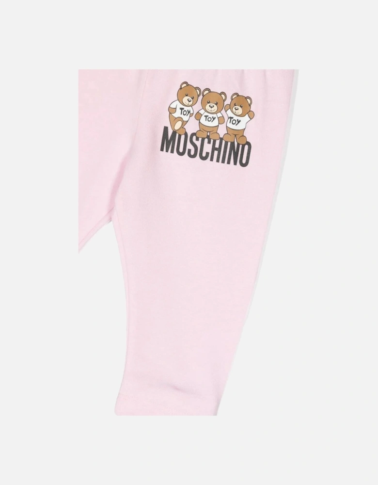 Baby Girls Logo Pants in Pink