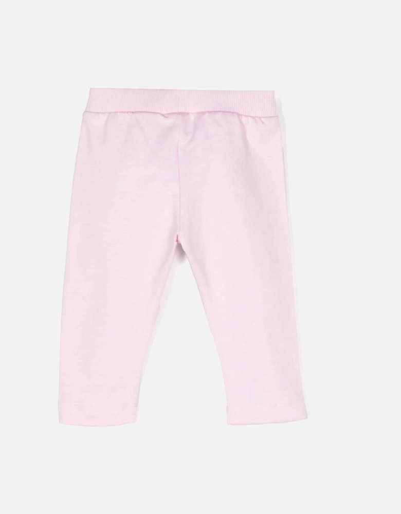 Baby Girls Logo Pants in Pink