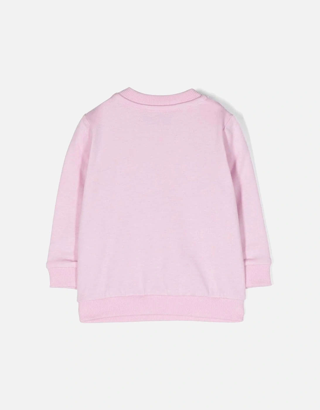 Baby Girls Teddy Sweater in Pink