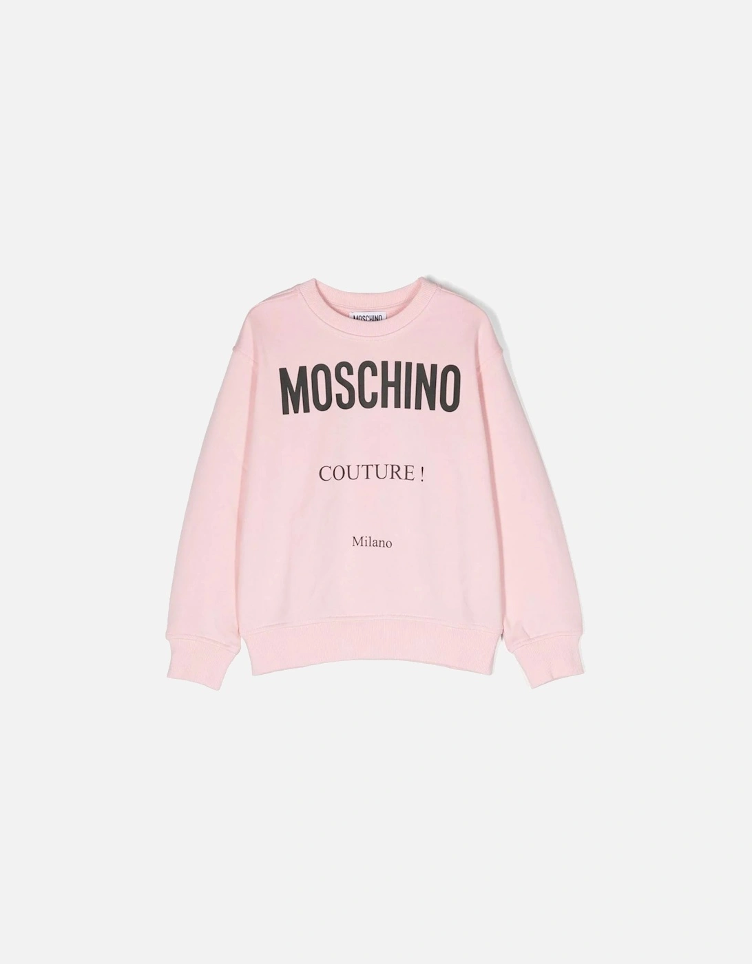Girls Couture Logo Sweater in Pink, 3 of 2