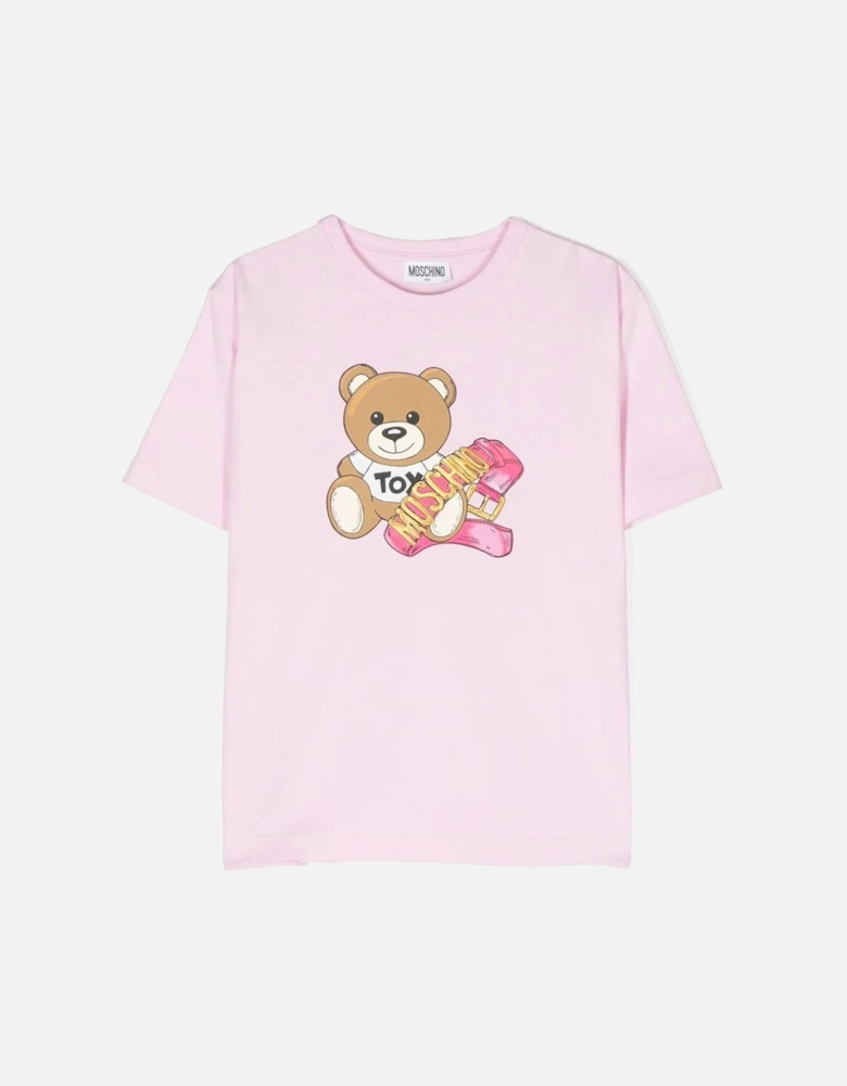 Girls Maxi T-shirt in Pink