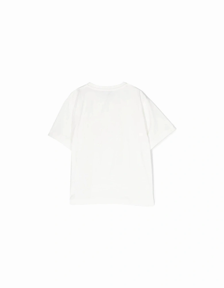 Girls Maxi T-shirt in White