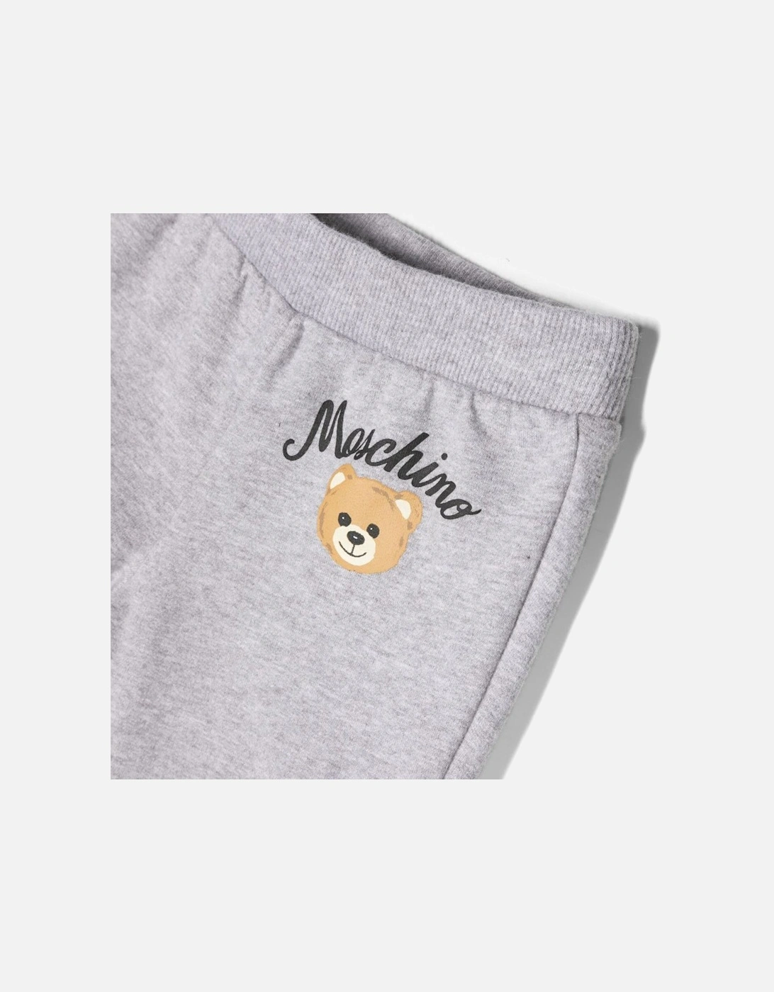 Baby Unisex Teddy Logo Tracksuit Set in Grey