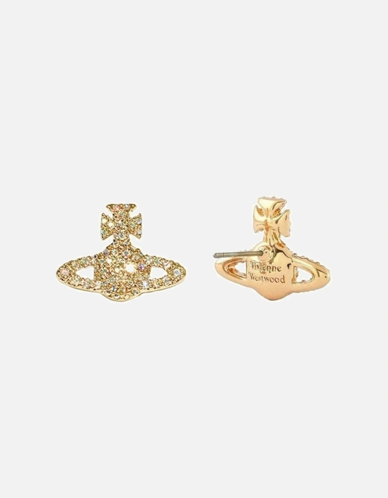 Grace Bas Relief Earrings - Gold
