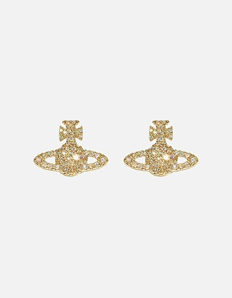 Grace Bas Relief Earrings - Gold