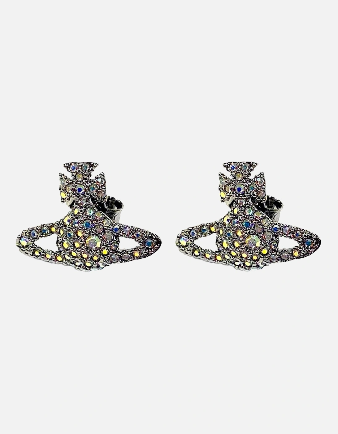 Men's Vivienne Westwood Grace Bas Relief Stud - Silver - Size: NS