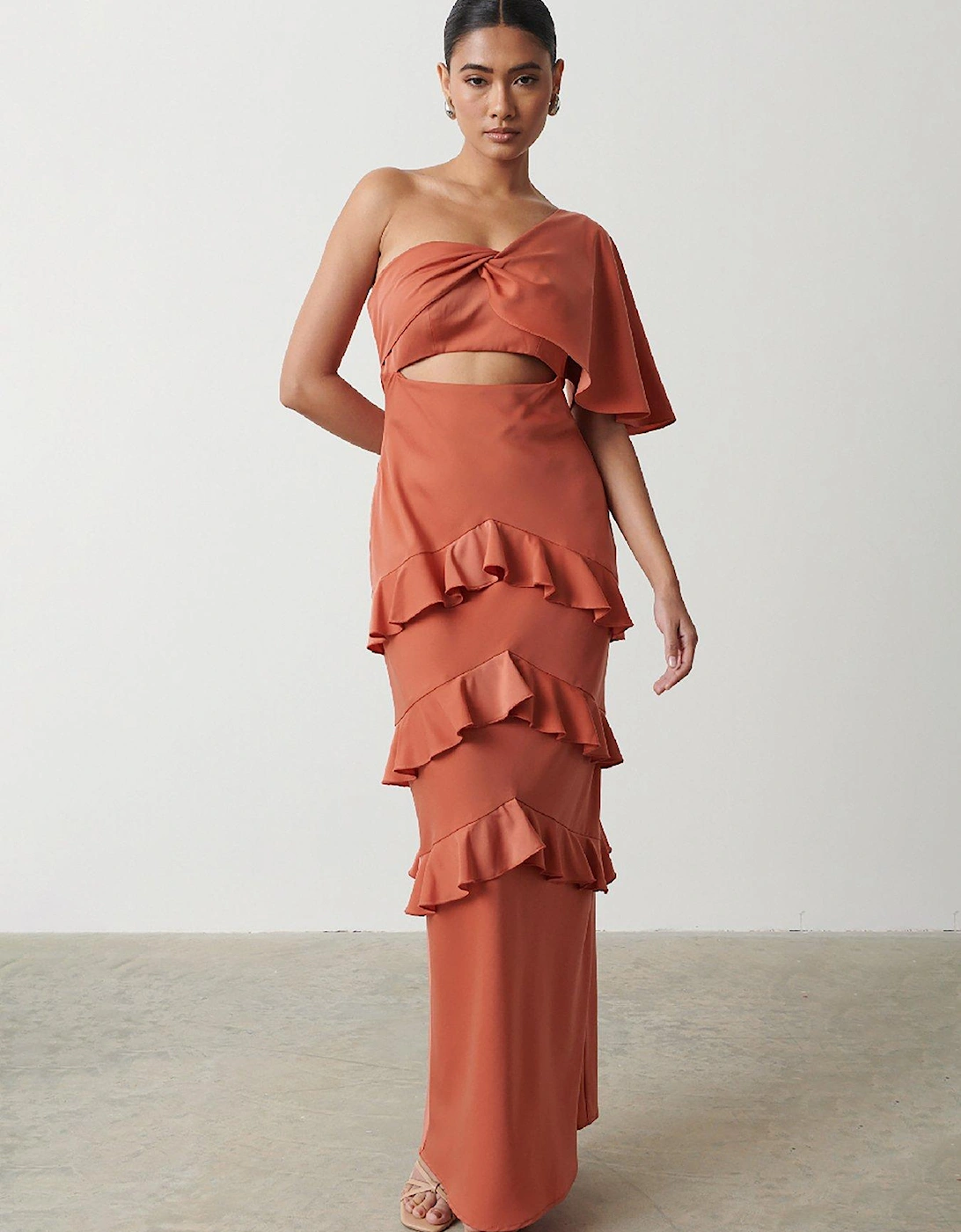 Romilly Maxi Dress - Terracotta, 4 of 3