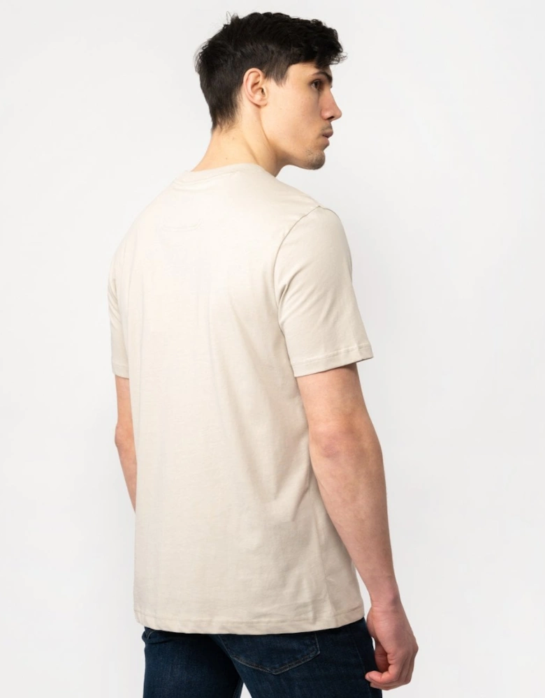 BOSS Green Tee 1 Mens Cotton Jersey Regular Fit T-shirt with Logo Print
