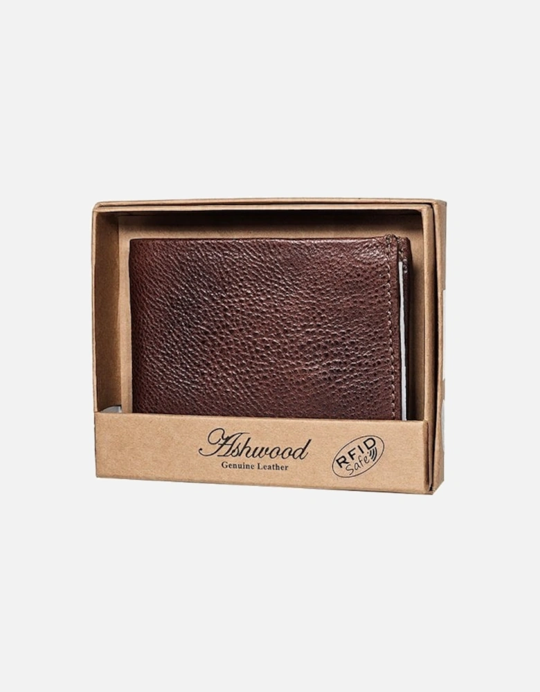 Ashwood RFID Leather Mens Wallet Tan