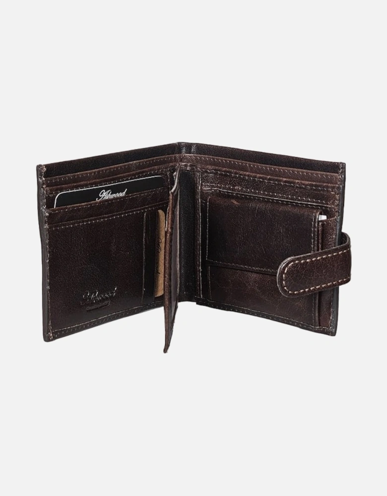 RFID Mens Wallet Brown